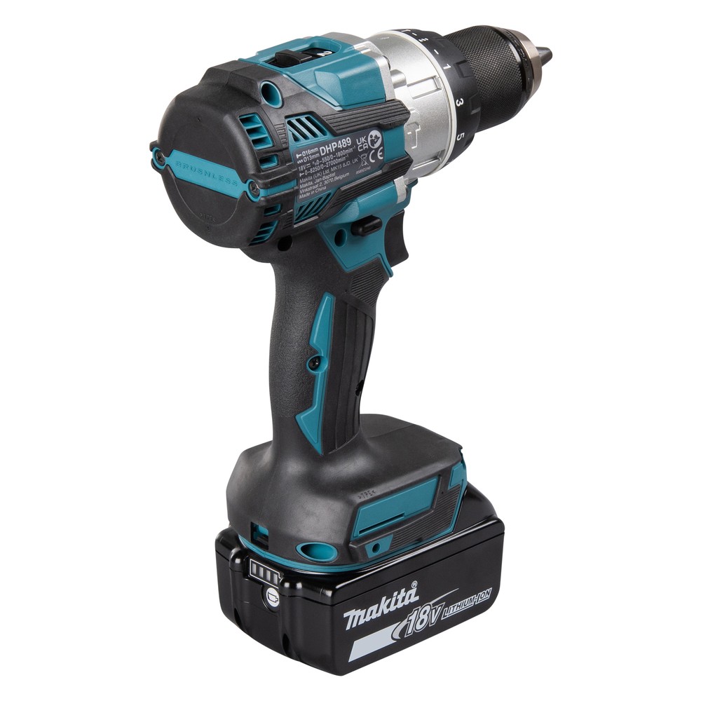 Perceuse à Percussion 18V Makita DHP487Z (machine Seule Reconditionnée) - Sans Batterie Ni Chargeur - Puissante Et Fiable