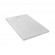 Receveur de douche extraplat antidérapant 100x80cm - texturé pierre blanc mat - Ipso