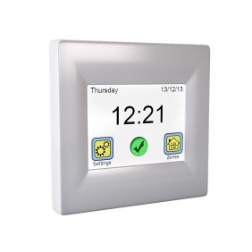 Thermostat tactile blanc - avec sonde de sol - programmable - TFT610 SUD RAYONNEMENT