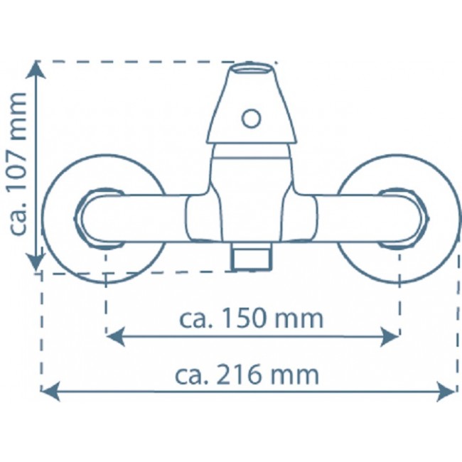 schema Mitigeur monocommande - douche - Athos Plus Chromé.jpg SCHÜTTE