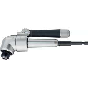 Renvoi d'angle avec porte embout magnétique 1/4" - 48 positions de réglage WIHA