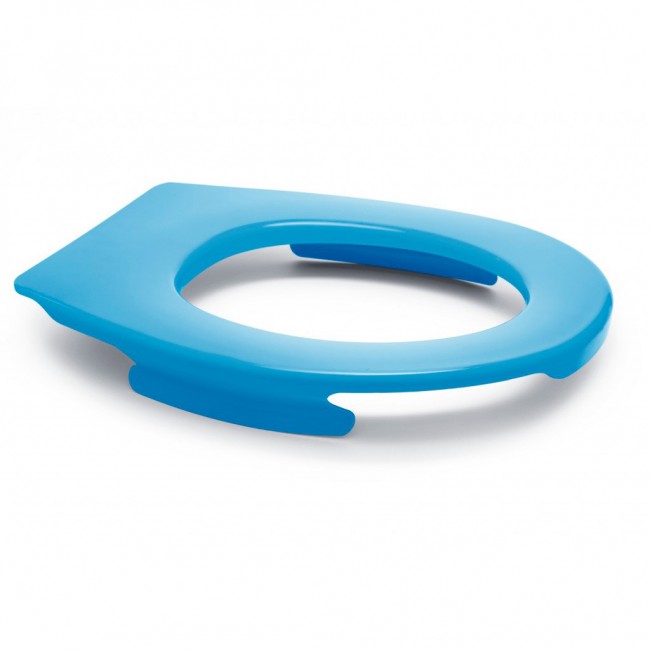 Lunette wc clipsable - 100 % hygiénique - bleu PAPADO ...