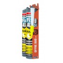 Lot de 2 mastic-colles Fix All Turbo - 2 x 290 ml + canule - blanc SOUDAL