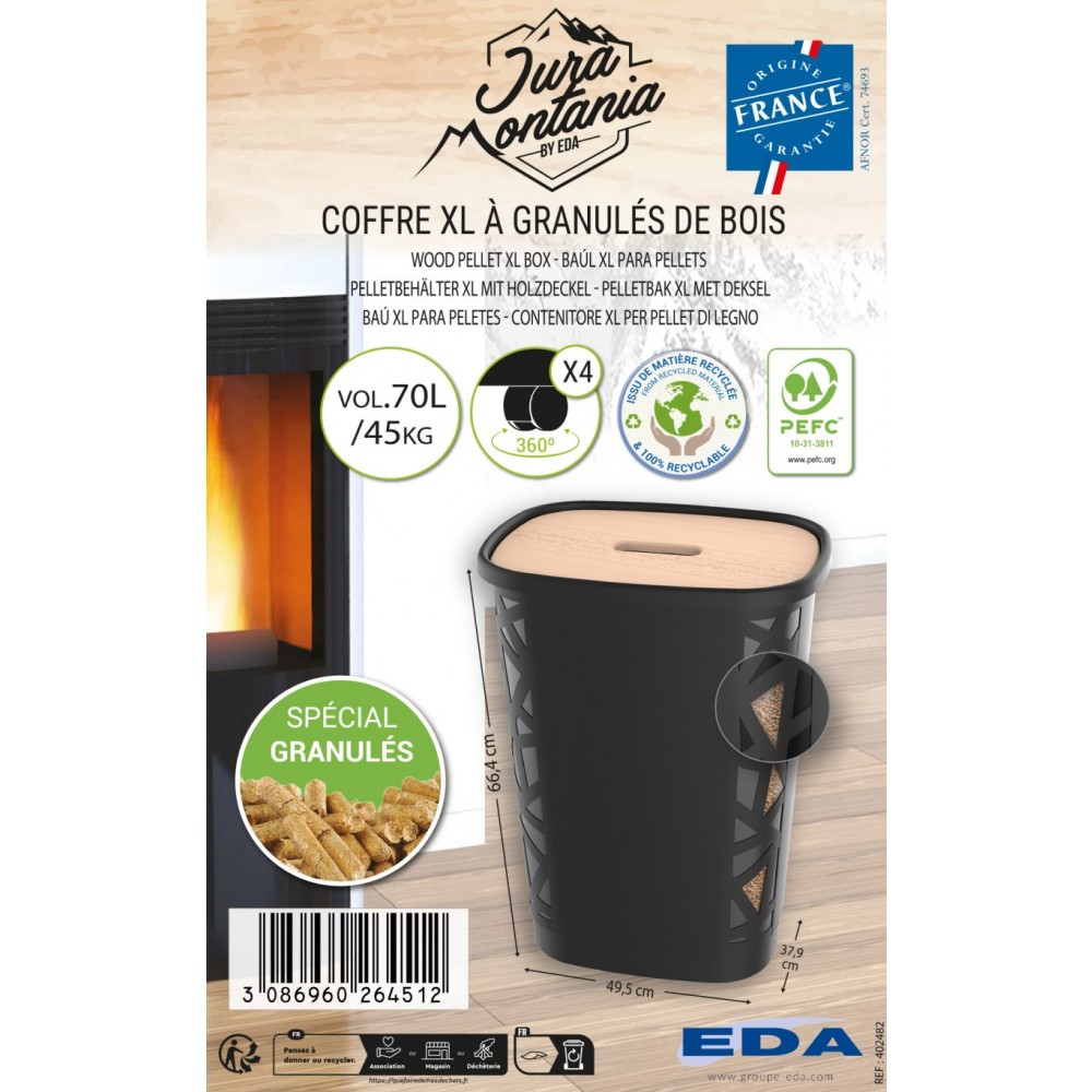 Promo COFFRE À GRANULÉS EDA chez E.Leclerc
