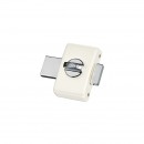 Verrou de porte V83 Styl' - cylindre:bouton - blanc - Bricozor.jpeg ABUS
