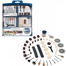 Coffret de 100 accessoires multi-usages Dremel® - 2615S723JA DREMEL