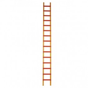 Echelle de toit en bois 4m- entraxe 25 cm - 15 échelons DUARIB