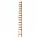 Echelle de toit en bois 4m- entraxe 25 cm - 15 échelons