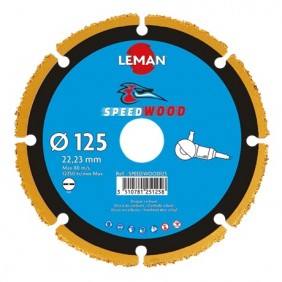 Disque à tronçonner SPEEDWOOD HM - pour le bois LEMAN