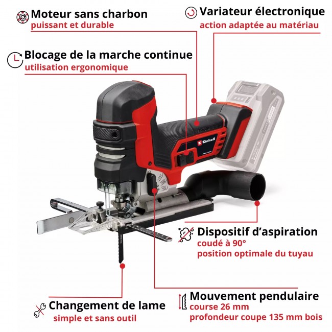 Scie sauteuse sans fil TP-JST 18:135 Li BL - Solo - Power X-Change - Bricozor 3.jpeg EINHELL