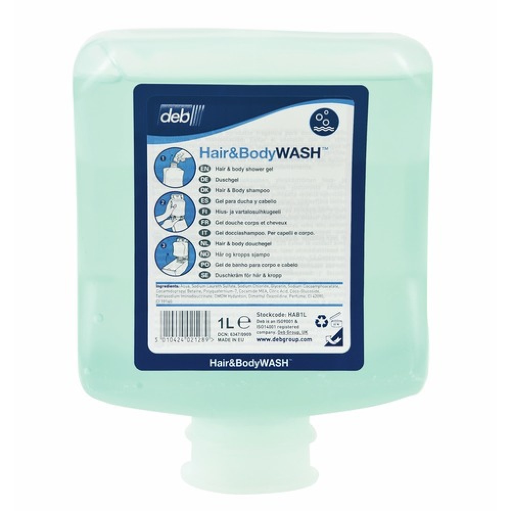 gel douche corps cheveux hair and body wash