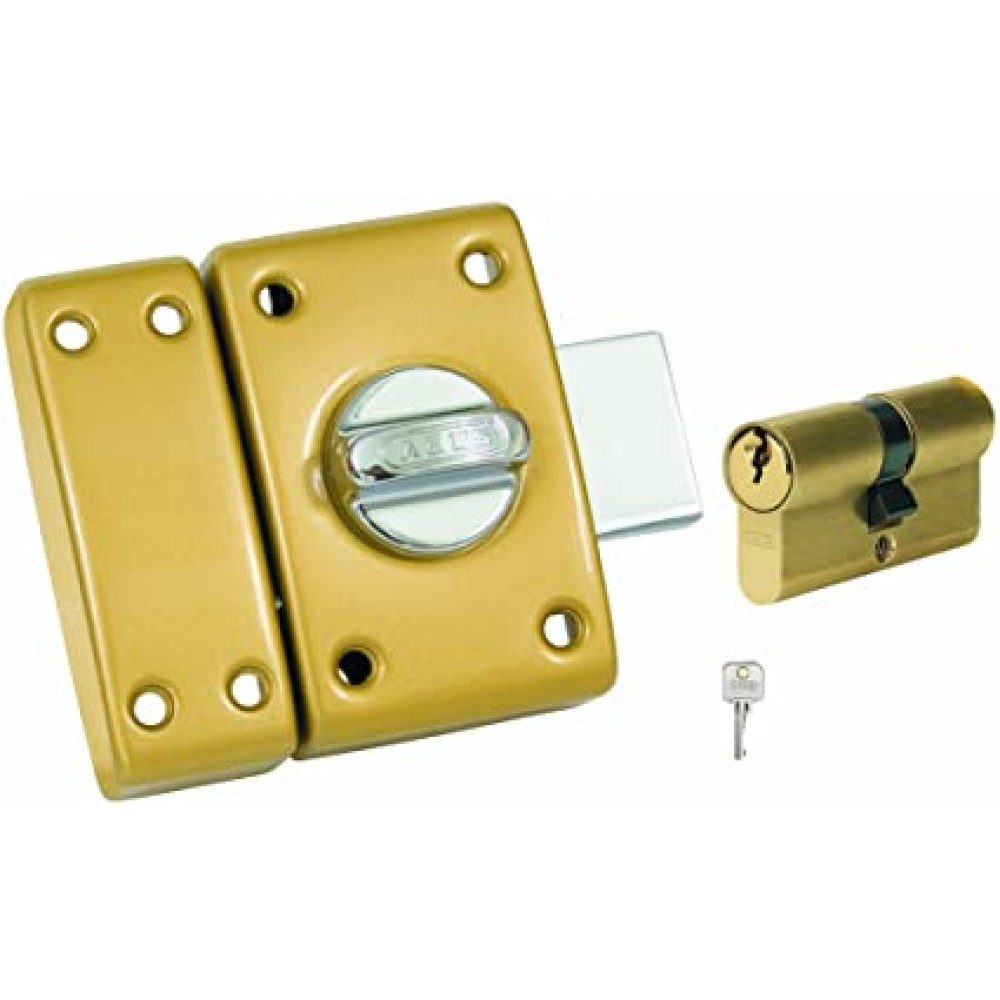 Abus - Verrou de sécurité de porte à bouton Cylindre 50 mm Abus -  Accessoires pour placards - Achat & prix