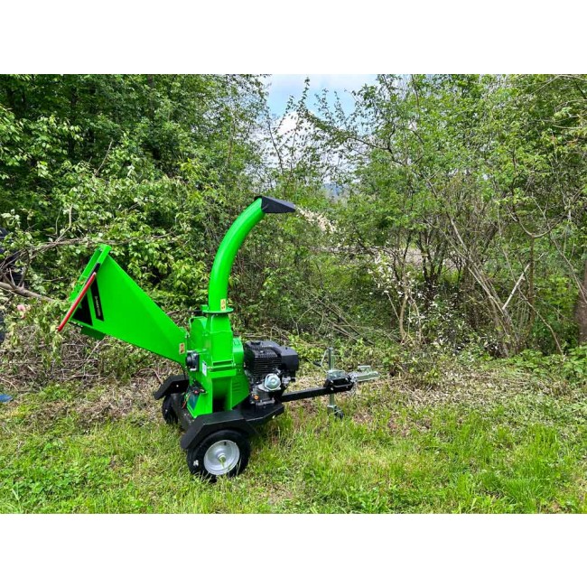 Broyeur de végétaux thermique - moteur 4 temps - 9000W - 420CC + batterie - Bricozor 4.jpeg ZIPPER