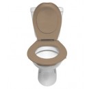 Lunette et abattant Wc clipsable - Beige PAPADO