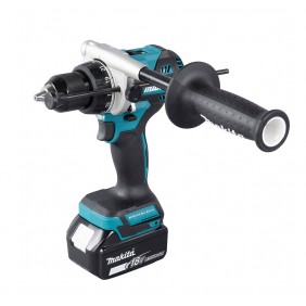 Perceuse visseuse à percussion LXT® 18V + 2 batteries 5Ah - DHP492RTJ MAKITA