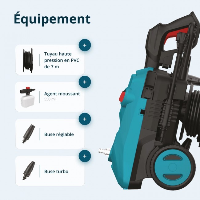 Nettoyeur haute pression 1800W - 145 bar - KS PW145V - Bricozor 7.jpeg KONNER & SOHNEN