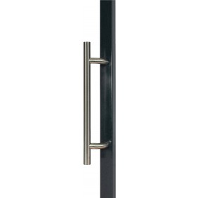 Bâtons de maréchal Bar-I en inox pour portail angle 60° - Quickfix LOCINOX