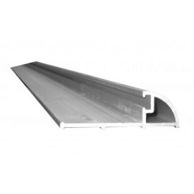 Seuil aluminium pour porte d'entrée + joint prémonté - 4 m BILCOCQ