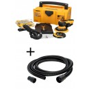 Lot Ponceuse orbitale DEROS II 5650 CV - Ø125/150mm + Tuyau d'extraction antistatique 27 mm MIRKA