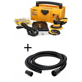 Lot Ponceuse orbitale DEROS II 5650 CV - Ø125/150mm + Tuyau d'extraction antistatique 27 mm MIRKA