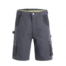 Shorts de Jardinage 65% Polyester 35% Coton Pantalon de Sécurité avec Elastique REIS Pantalons de Travail for Men 