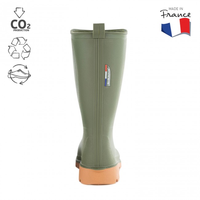 Botte de pluie Kaki - Durance - Bricozor 1.jpg BLACKFOX