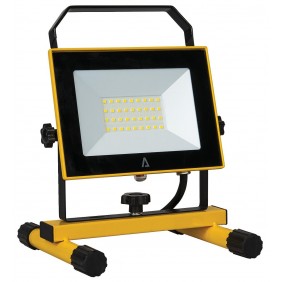 Projecteur de chantier LED portable avec support - 50W ASLO