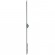 Crémone JET monobloc à inverseur JET15 axe 15 mm - recoupable en haut