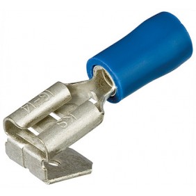Cosses clips à languette isolées - lot de 100 pièces KNIPEX