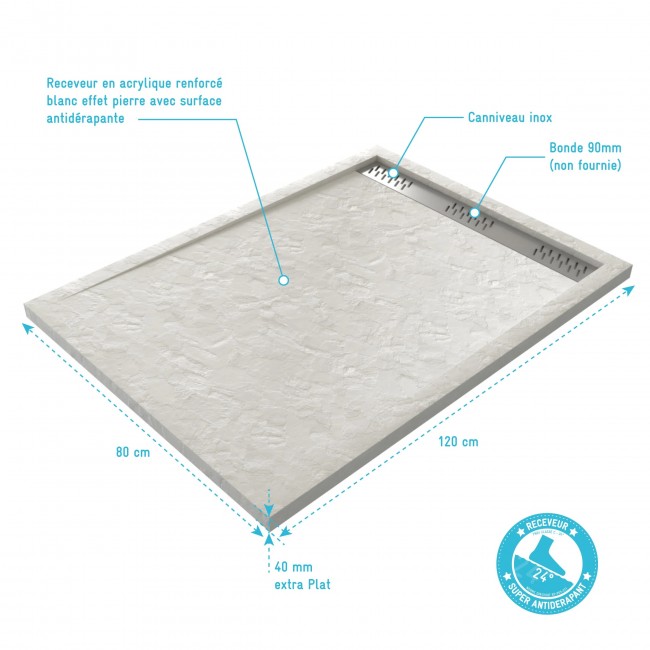 schema-receveur-de-douche-effet-pierre-blanc-caniveau-120x80cm-pedra-aurlane.jpg AURLANE