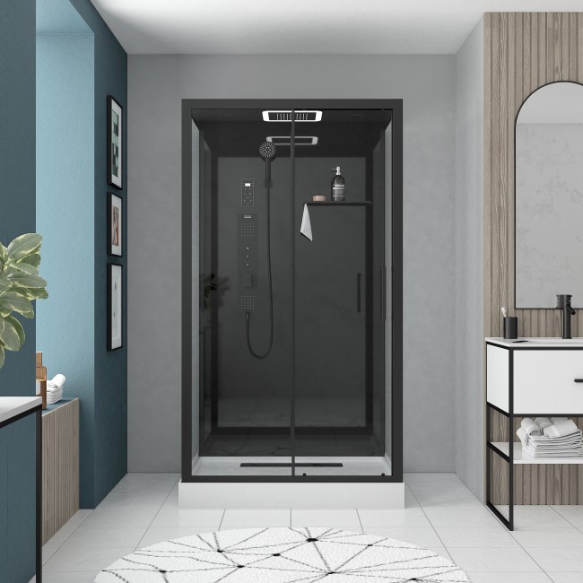 cabine-de-douche-hydromassante-115x90x220cm-ambiance-face-CAB266-aurlane-bricozor.jpg AURLANE