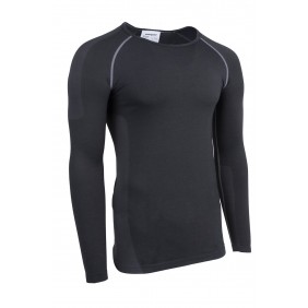 T-shirt technique à manches longues CLARINET - anthracite Coverguard