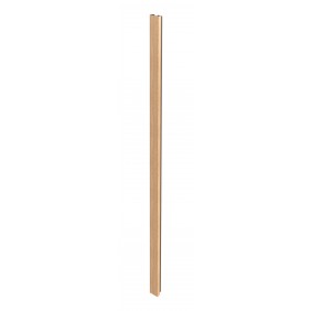 Profil de finition pour verrière intérieure - 108 cm - teinte bois Kit Atelier
