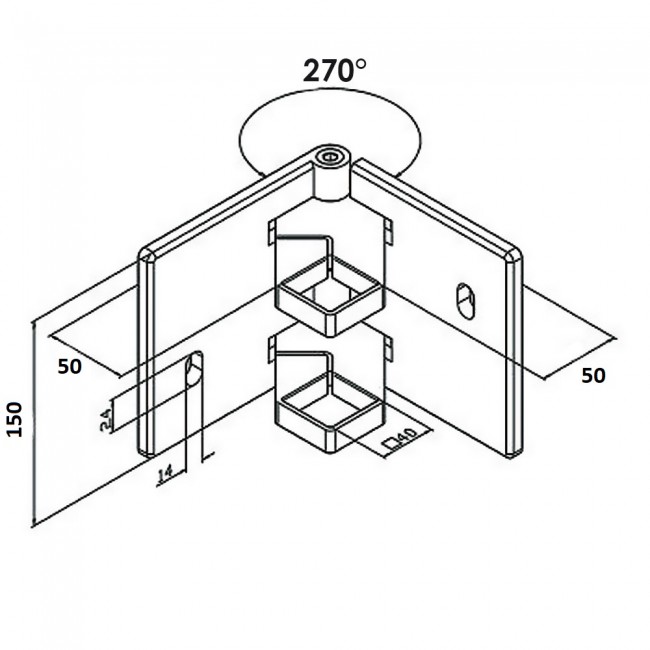 schemaSupport d'angle mural - poteau de garde-corps carré 40x40 millimètres2.jpg.jpg Design Production