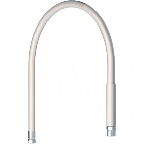 Flexible armé - blanc - pour cuisine de collectivités - 1,20m DELABIE