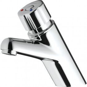 Mitigeur lavabo temporisé avec système anti-blocage - chromé - 4000 S PRESTO