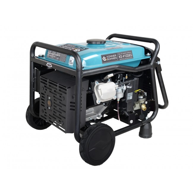 Groupe électrogène Inverter à essence:gaz - 4 kW - 230V - KS 4100iEG - Bricozor 15.jpeg KONNER & SOHNEN