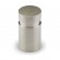 Bouton de meuble rond Monacum - inox brossé - hauteur 25 mm - par 4