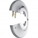 Rosace ouvrante chromée RIQUIER