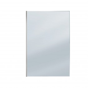 Paroi de douche fixe Parma 2 - verre fumé - 140 cm AURLANE