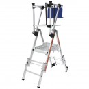 Plateforme de travail - 2/3 marches - hauteur max 2,68m - TREKKER MINI TUBESCA