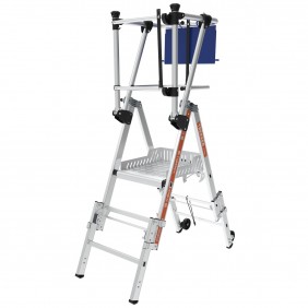 Plateforme de travail - 2/3 marches - hauteur max 2,68m - TREKKER MINI TUBESCA