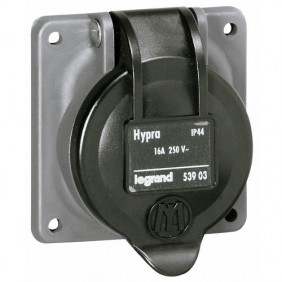 Socle de tableau - Hypra - IP44 - pour prise à brochage domestique LEGRAND