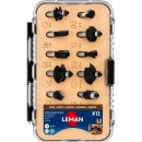 Coffret de 12 mèches carbure à queue cylindrique LEMAN