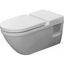 Cuvette WC suspendue design - adaptée PMR - Starck 3 Vital DURAVIT