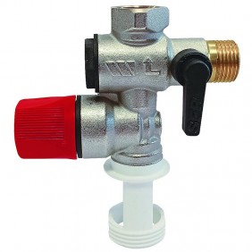 Groupe de sécurité pour chauffe-eau faible capacité - MF 15x21 - NA53 ORKLI