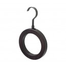 Cintre porte écharpe et foulard Excessories - hêtre finition wengé SALICE