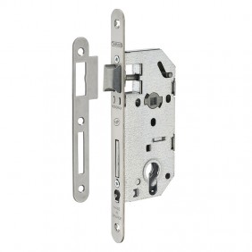 Serrure à larder à cylindre - carré 8 mm - têtière inox - Monomax FTH THIRARD