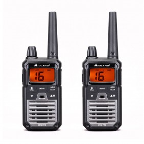 Pack 2 Talkie-walkies multicanaux XT70 PRO Twin MIDLAND