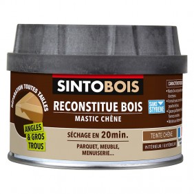 Mastic à bois Sintobois Reconstitue Bois pour parties manquantes SINTO